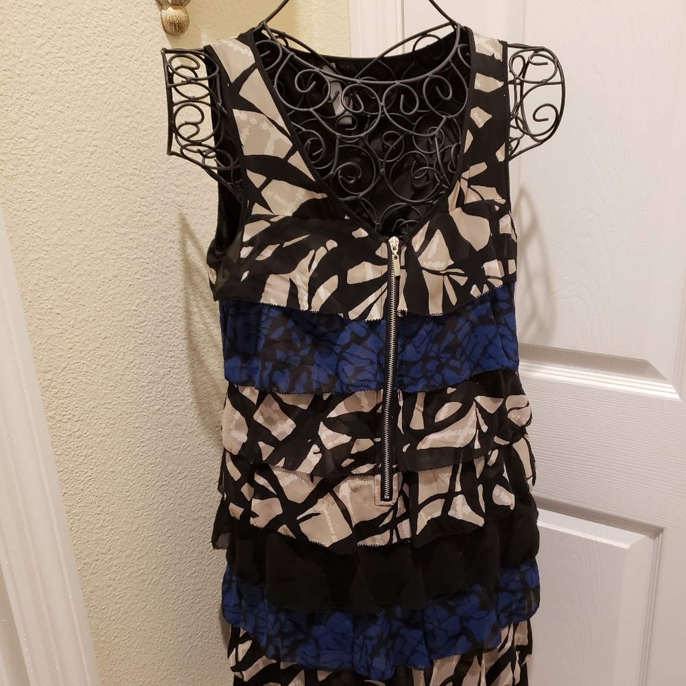 NWT Kenzie XS Layered Sleeveless Tiered Dress
